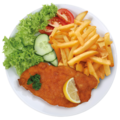 Varkensschnitzel Menu