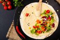 Wrap Hummus met salade