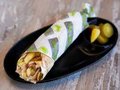 Wrap Baba Ganoush met salade