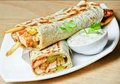 Wrap Halloumi met salade