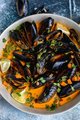 Red Curry Mussels (8St)