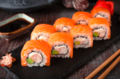 Spicy Salmon Avocado Roll (8pcs)