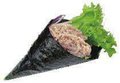 Zalm salade handroll