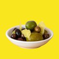 Marinated olives