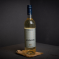 Fles witte wijn