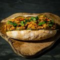 Brioche broodje kip piri piri