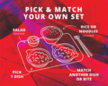 Create Your Own Combo Menu