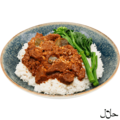 Red Rujak Beef Plate
