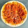 Pizza bolognese