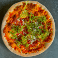 Pizza parmigiano rucola