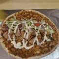 Turkse pizza döner kalf