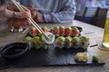 Dragon roll Veggie