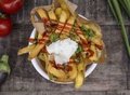 Chili fries