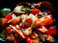 Varkenshaas in Ketjapsaus