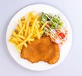Kipschnitzel Menu