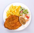 Jägerschnitzel Menu