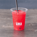 Slush puppy aardbei