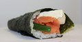 Zalm cheese handroll
