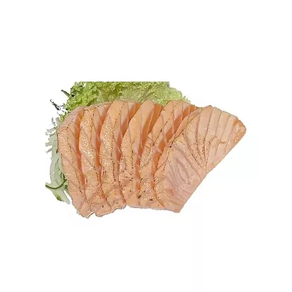 Flamed Salmon Sashimi