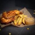 Halve haan & frites
