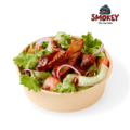 Smokey ribfingers salade