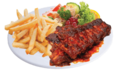 XXL Spare ribs menu