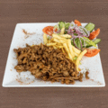 Lamsshoarma schotel