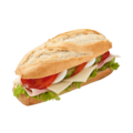 Gezond met ham, kaas, ei, rauwkost en saus