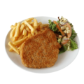 Kipschnitzel met Joppiesaus