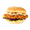 Kipburger citroenmayonaise