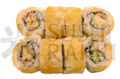 Softshell krab uramaki