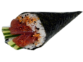 Spicy tuna temaki