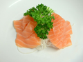 Zalm sashimi