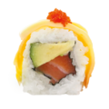 Mango salmon roll