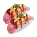 2 st. Nigiri seared tuna cheese