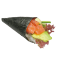 Salmon temaki