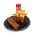 Dubbel Frikandel Menu