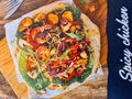 Flatbread Spicy Chicken