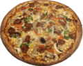 Familie pizza Pollo speciaal