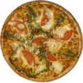 Pizza Mozzarella Pesto