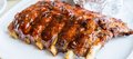 Spareribs sweet BBQ