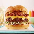 BBQ burger pulled porc