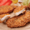 southern fried chicken tenders met verse friet
