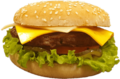 The Smiley Cheese Burger
