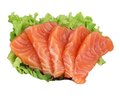 2 Salmon sashimi