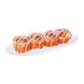 7 ) California salmon roll 8 stuks