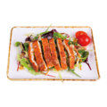 23 ) Chicken katsu salade 6 reepjes