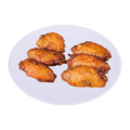 35 ) Honey wings 6 stuks