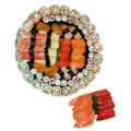 Happy sashimi box, 88 stuks