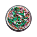 Pizza prosciutto e mascarpone